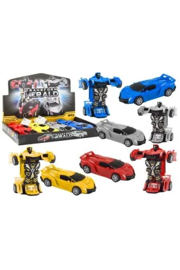 Auto Robot 2w1 Transformacja samoch�d MIX LeanToys