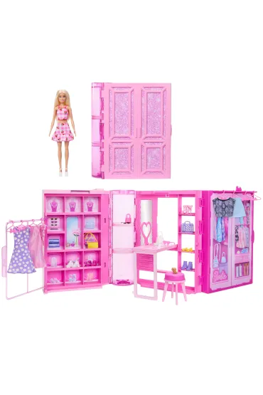 Barbie Szafa Marze� 3.0 + Lalka Zestaw Mattel
