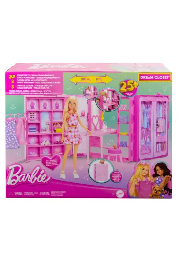 Barbie Szafa Marze� 3.0 + Lalka Zestaw Mattel