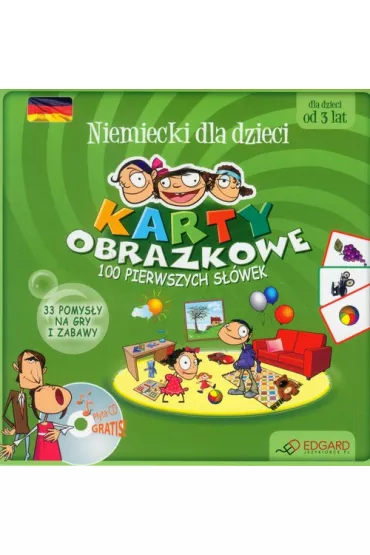 Niemiecki Karty dla dzieci - 100 pierwszych s��wek - Karolina Kostrz�bska