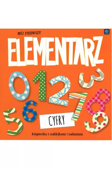 Kol. Elementarz cyfry z naklejkami