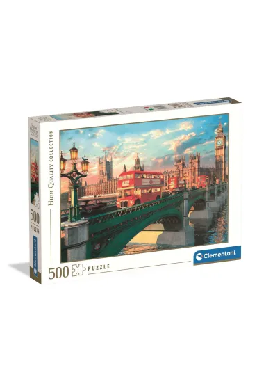 Puzzle 500 el. HQ Westminster Bridge Clementoni