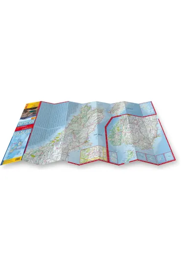 Nowa Zelandia laminowana mapa samochodowo-turystyczna 1:1 000 000