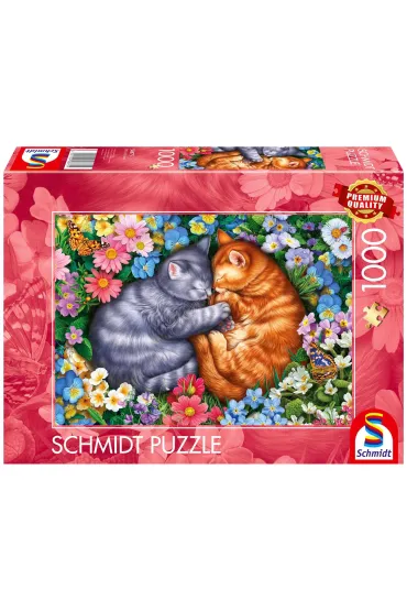 Puzzle PQ 1000 el. Aksamitne �apki Schmidt