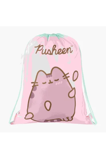 St. Majewski Worek na obuwie Pusheen pink