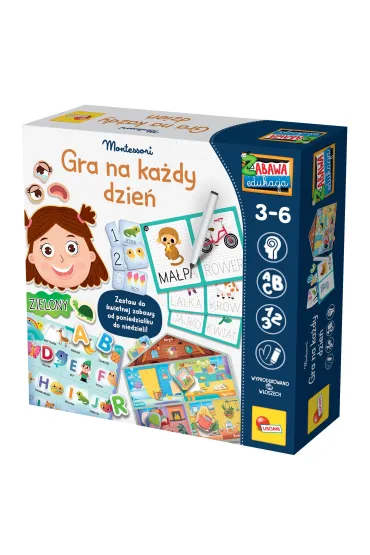 Lisciani Montessori Gra na ka�dy dzie� 304-PL111619