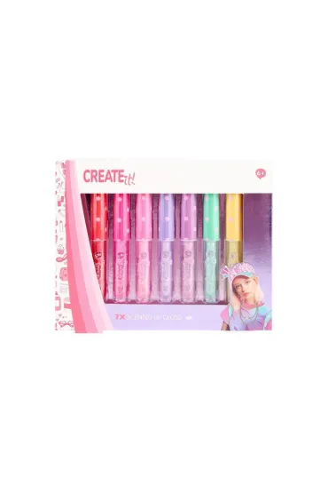Create It!-Canenco Create it! Brokatowa pomadka do ust - 7szt