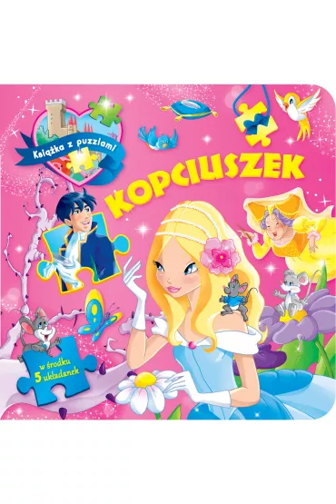 Ksi��ka z puzzlami. Kopciuszek - Paulina Kaniewska