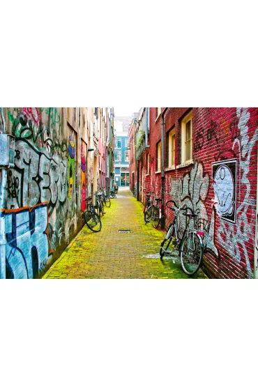 Puzzle 3000 el. Ulice Amsterdamu Ravensburger