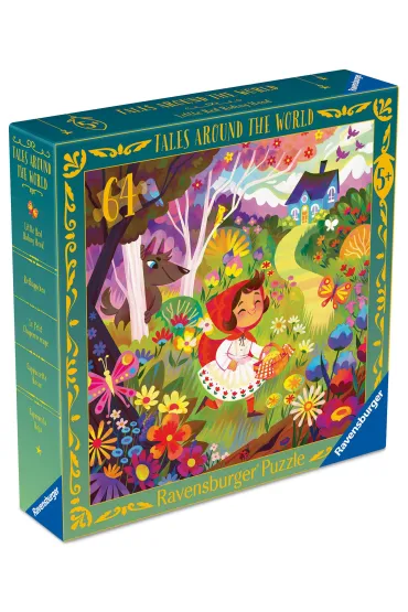Puzzle dla dzieci 64 el. Czerwony Kapturek Ravensburger