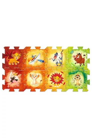 Puzzle Uk�adanka Puzzlopianka - Kr�l Lew Trefl