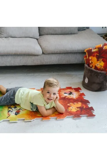 Puzzle Uk�adanka Puzzlopianka - Kr�l Lew Trefl