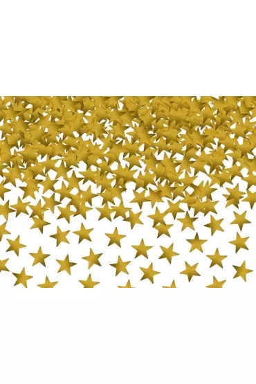 PartyDeco Konfetti gwiazdki z�ote 10mm, 30g