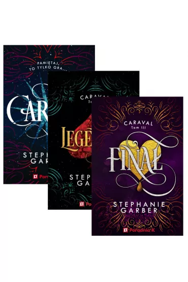 Pakiet Caraval. Tomy 1-3: Caraval, Legenda, Fina� - Stephanie Garber