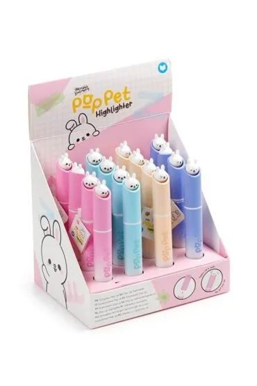 Puckator Zakre�lacz Adoramals Pets Rabbit Pop Pet (16 szt)