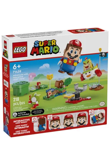 LEGO Super Mario Przygody z interaktywn� figurk� LEGO® Mario™ 71439