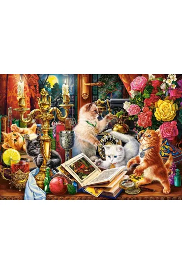 Puzzle 1000 el. Wizard Kittens Castorland