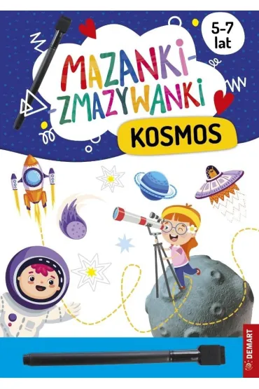 Mazanki zmazywanki Kosmos - Anna Borchard