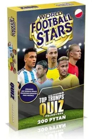 Top Trumps World Football Stars tuck box