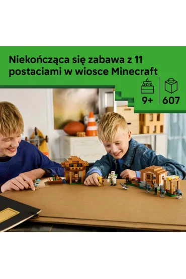 LEGO Minecraft Najazd przywo�ywaczy na wiosk� 21596