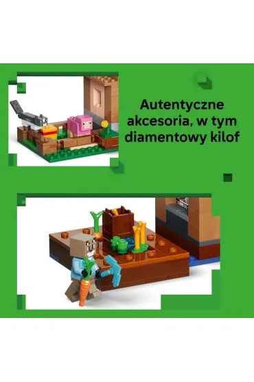LEGO Minecraft Najazd przywo�ywaczy na wiosk� 21596