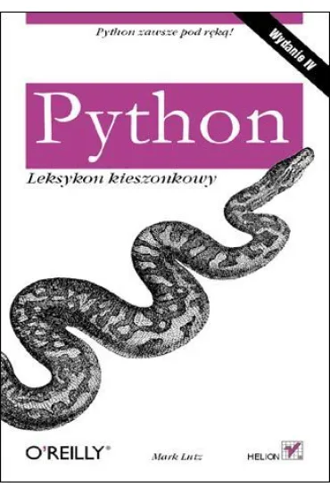 Python. Leksykon kieszonkowy (wyd. 4/2022 kieszonkowe) - Alice Zhao