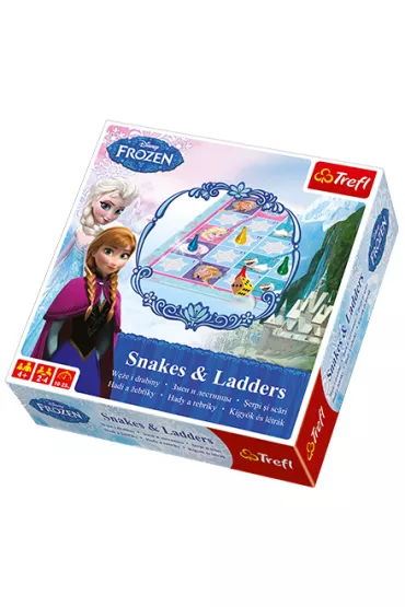 GRA SNAKES AND LADDERS FROZEN-TREFL