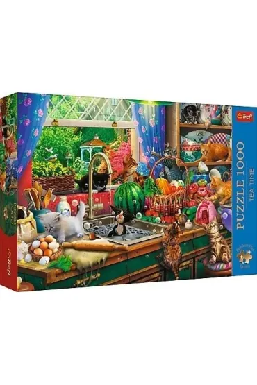 Puzzle 1000 el. Kociaki rozrabiaki Trefl