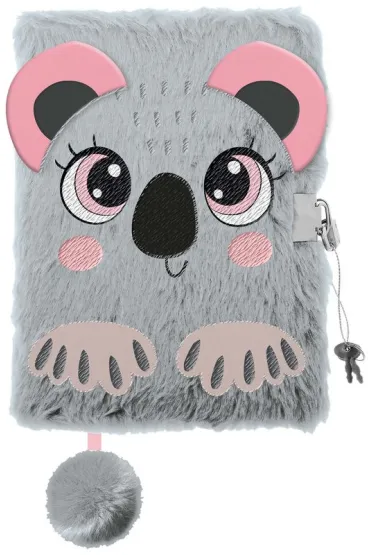 My little friend Pami�tnik z k��dk� A5 3D w�ochacz Sweet Koala 96 kartek