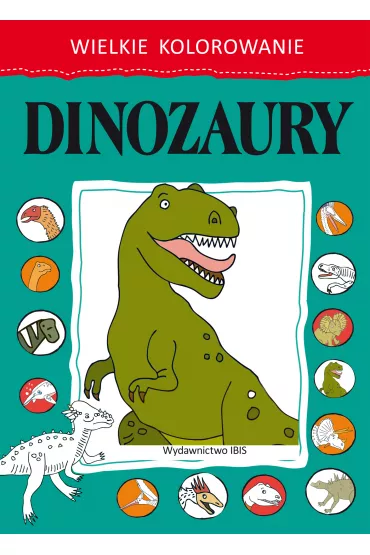 Dinozaury wielkie kolorowanie