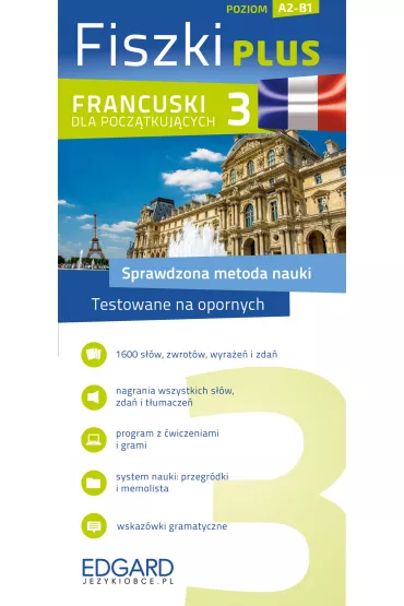 Fiszki plus. Francuski dla pocz�tkuj�cych. Poziom A2-B1