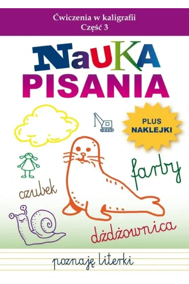 Nauka pisania. �wiczenia w kaligrafii. Cz�� 3 - Beata Guzowska
