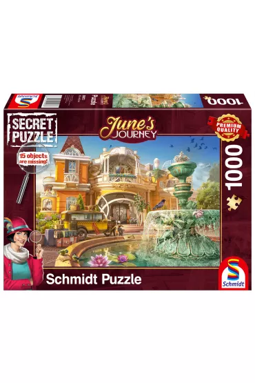 Puzzle 1000 el. Rodzinny dom na Wyspie Orchidei G3