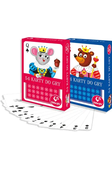 54 karty do gry Junior