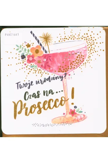 Pan Dragon Karnet urodziny KW Prosecco HM-200-1398