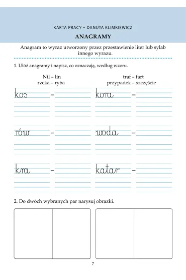 Trening tw�rczego my�lenia cz. 4 - Danuta Klimkiewicz