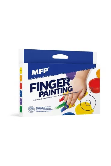 MFP Farby do malowania palcami 6 x 30 ml
