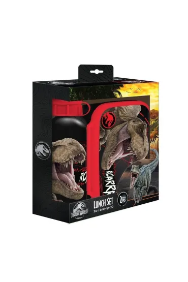 Lunchbox butelka 500ml + pude�ko 800ml Jurassic