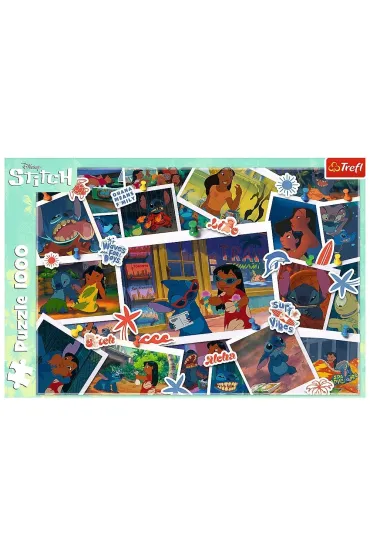 Puzzle 1000 el. Lilo i Stitch S�odkie Wspomnienia Trefl