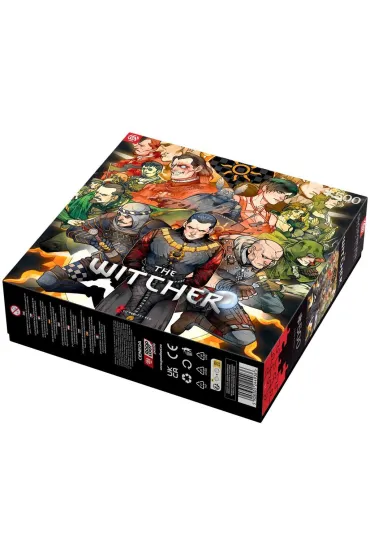 Puzzle 500 el. Gaming: The Witcher Nilfgaard Good Loot