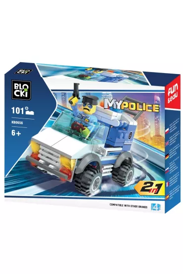 Klocki Blocki MyPolice 2w1 101 element�w