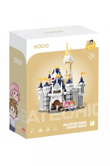 Klocki KOCO Bajkowy zamek 1274 element�w