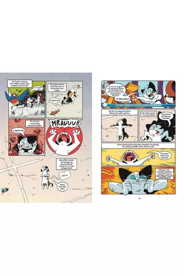 Koty - natura i wychowanie. Naukomiks - Andy  Hirsch
