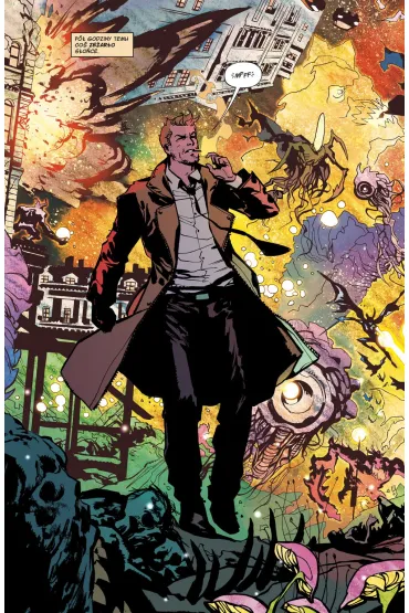 DC Black Label Znak cierpienia. John Constantine Hellblazer. Sandman Uniwersum. Tom 1 - Simon Spurrier, Aaron Campbell