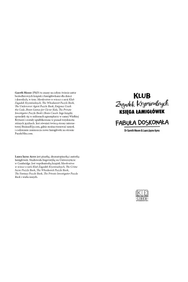Fabu�a doskona�a. Klub Zagadek Krymianalnych - Laura Jayne Ayers, Gareth  Moore Moore