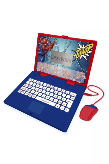 Laptop edukacyjny Spider-Man 124 aktywno�ci (polski/angielski) JC598SPi17 Lexibook
