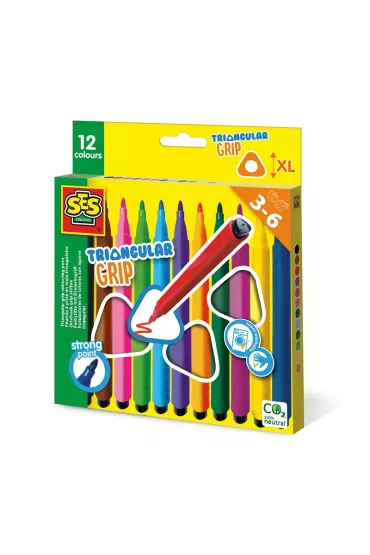 Ses Creative Mazaki tr�jk�tne 12 szt.