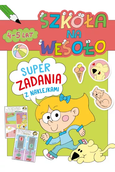 Szko�a na weso�o. Superzadania z naklejkami 4-5 lat - Robert Trojanowski