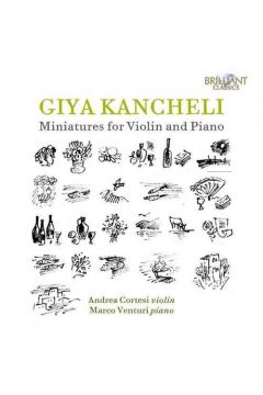 CD Miniatures for violin & piano