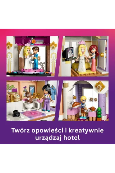 LEGO Friends Grand Hotel w mie�cie Heartlake 42704